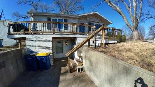Eudora Apartment | 1BR Lower Level Apartment between KC & Lawrence