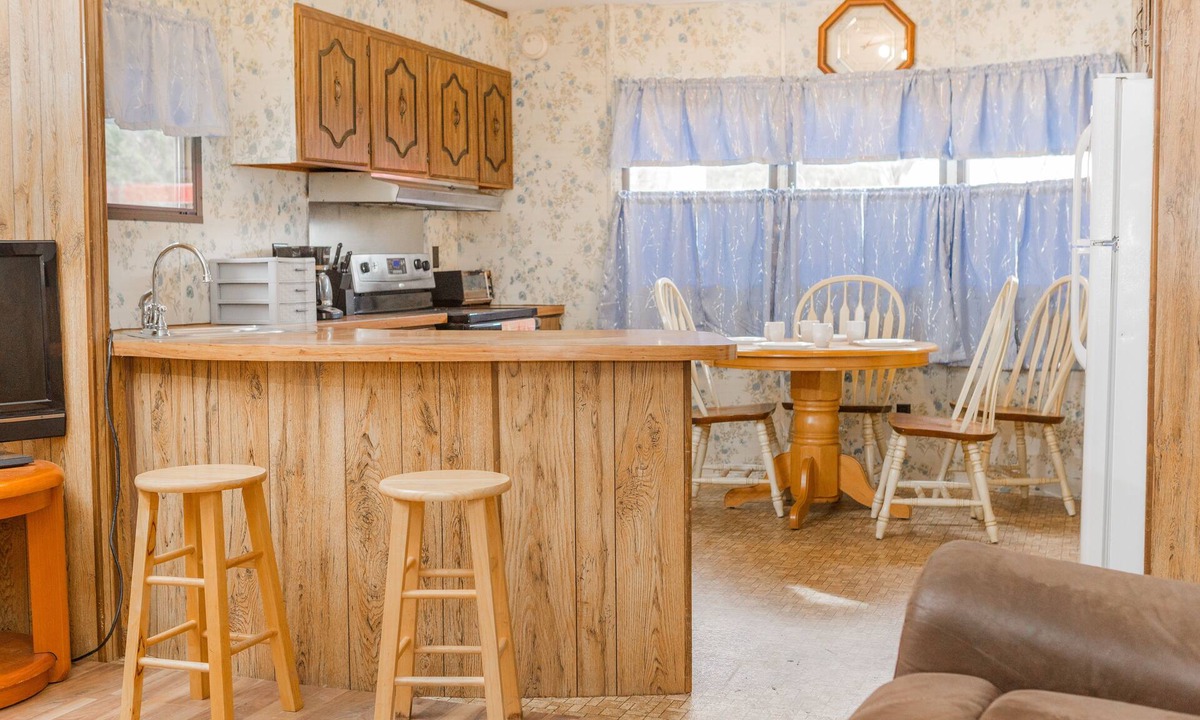 Northfork House | 2-bedroom mobile home in Crumpler within minutes of Indian Ridge Trail System