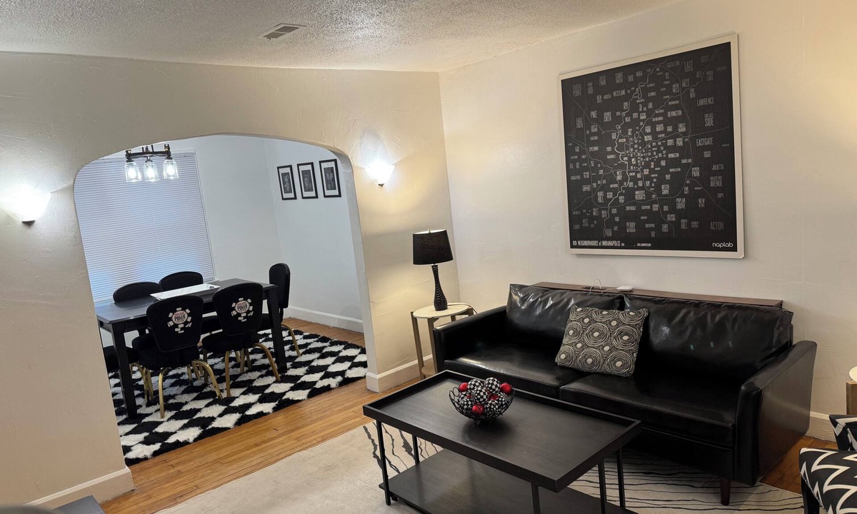 Speedway House | 2 BR House in Speedway. 5 blks to IMS. 1 blk to Main St. Off Street Parking