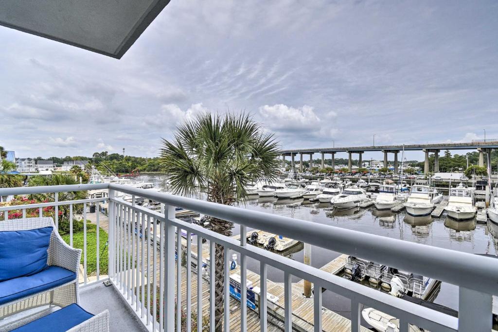 North Myrtle Beach House | 2 Mi to Ocean: Waterfront Resort Condo in NMB!
