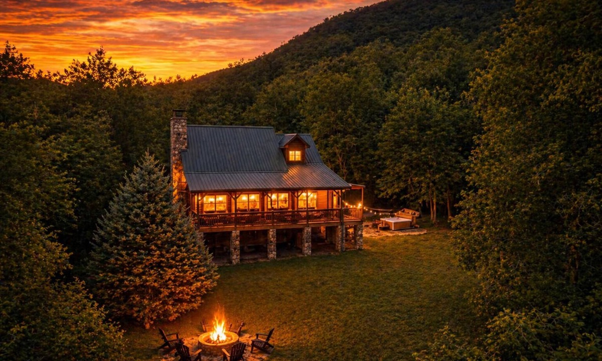 Sylva Apartment | ✨ 25% Off Private Mountain View Cabin With Hot Tub “⭐ Guest Favorite" rated Top 1% of all Airbnb properties Fire Pit Porch Swing Hammock & Close to WCU (3 Mi), Sylva dining, pubs, shopping, the Blue Ridge Parkway, and many adventures.