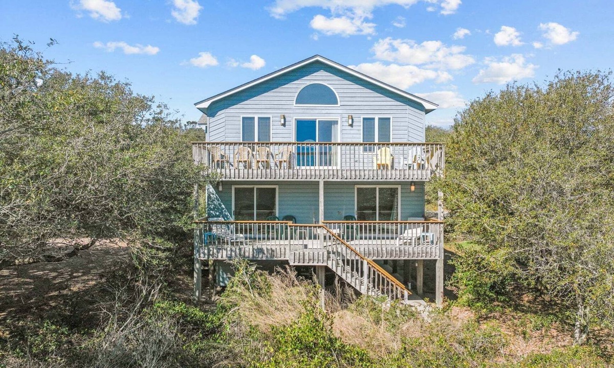 Southern Shores House | 4670 - Salted Skyline - Dog-Friendly Coastal Escape Near the Beach