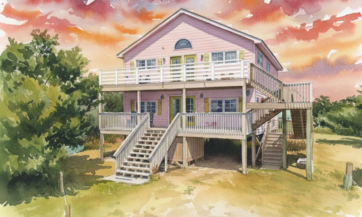 Avon House | 4BR Eco-Luxe Island Beach House for Family Fun and Relaxation on NC Outer Banks