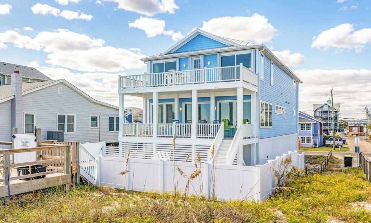 North Carolina Coast House | A View to Sea - Pool - Hot Tub - Dogs Welcome