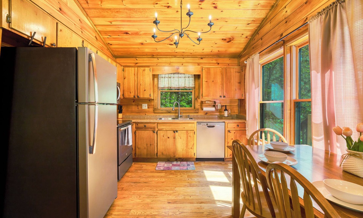 Blue Ridge Cabin | Amazing Fun Location, Hot Tub, BBQ, Near Wineries, by Stream, Fiber Internet