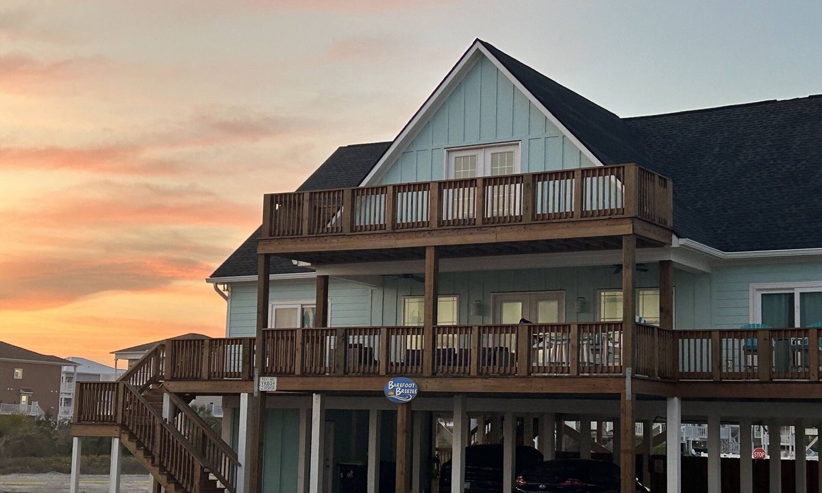 Ocean Isle Beach House | Barefoot Breezes Luxury Beach Home. Renovated for a Fabulous Family Vacation!
