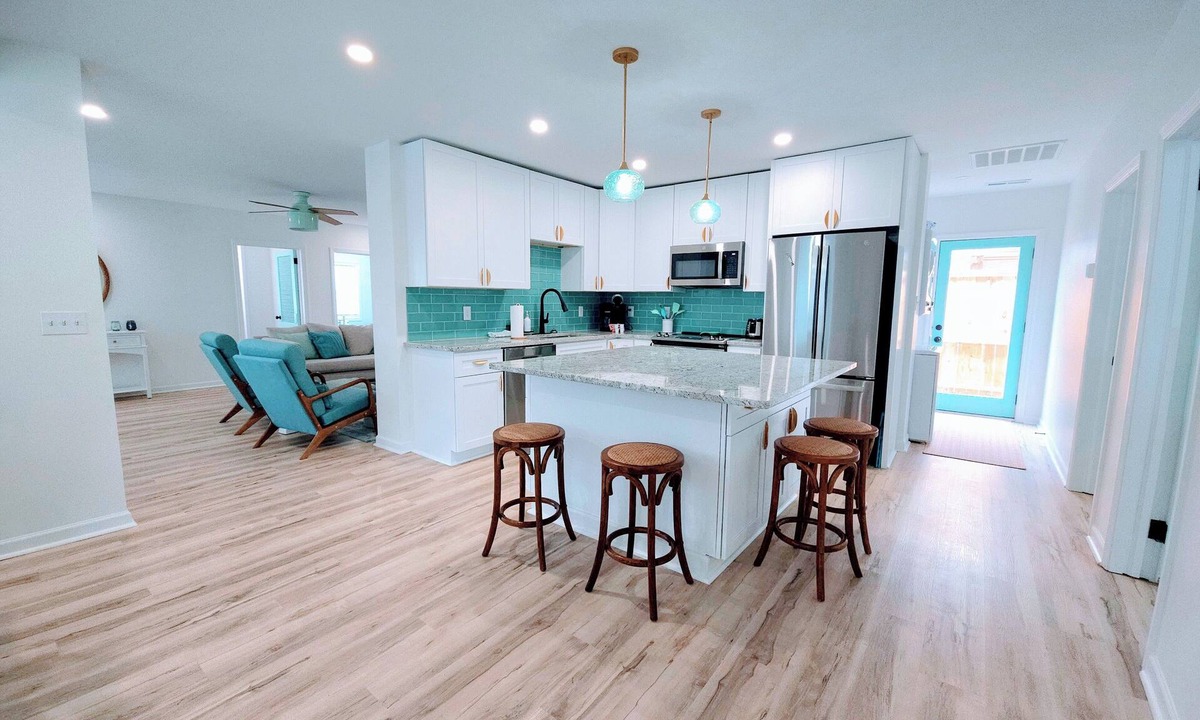 Wilmington Beach House | Beautifully updated ground-level cottage just steps from the beach!