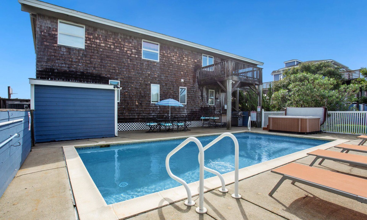 Southern Shores House | Blessed by the Sea: Steps to Beach, Pool, Hot Tub