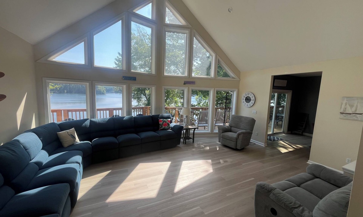 Littleton House | Blue Heron Lodge Lake Gaston, Sleeps 20, Private Dock & Sundeck, Family-Friendly