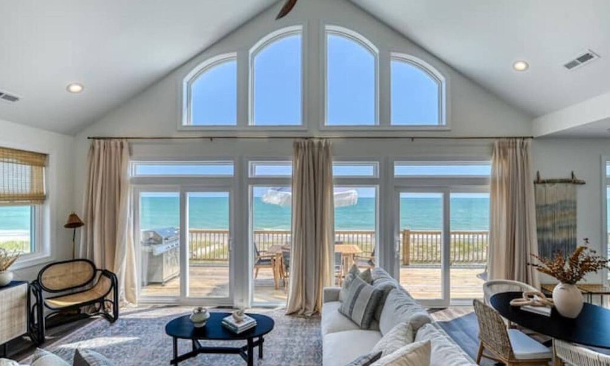 North Topsail Beach House | Brand New Oceanfront North Topsail Beach, Private Pool, Hot Tub, and Elevator!
