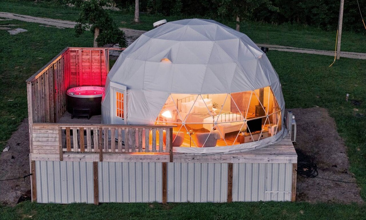 Stanton Cabin | "Cardinal Crest" - Overlook Dome 002 in RRG