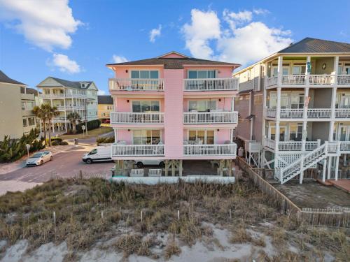 North Carolina Coast House | Carolina Beach Oceanfront Steps to Pier Pool Villa