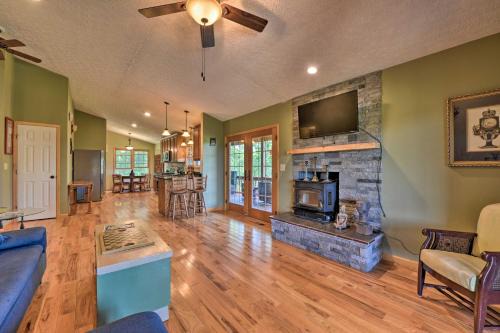 Galax House | Charming Galax Retreat w/Wraparound Deck!
