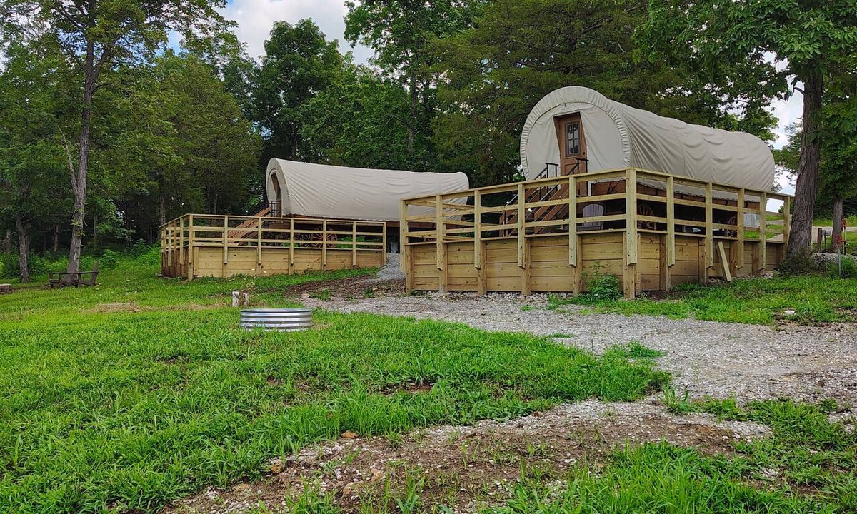 Fredericktown House | Conestoga Covered Wagon at Cherrywood Farms - Hearthstone