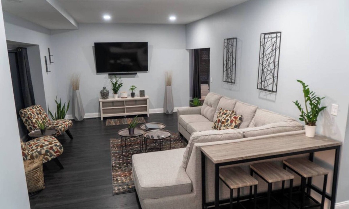 Evansville House | Corner Bungalow: Newly Renovated, Spacious & Open, Central & Convenient.