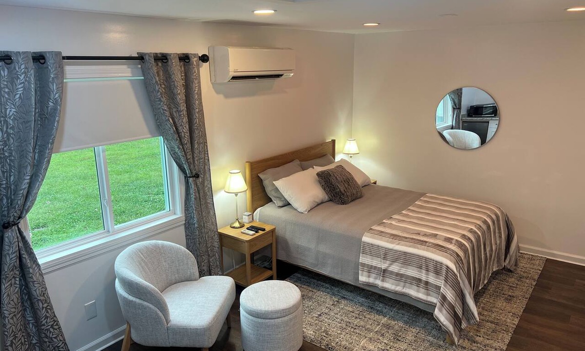 Stokes Apartment | Cozy Accessible Studio Near Wake Forest & Downtown Winston-Salem