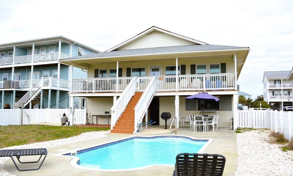 Holden Beach House | Discover coastal charm at Holden Pattern, a spacious 4BR home in Holden Beach.
