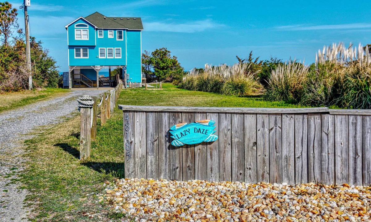 Buxton House | Dog-friendly, sound-front home with 2 sundecks, fireplace, & private hot tub