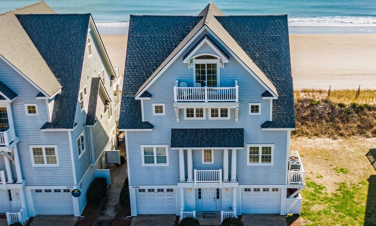 North Topsail Beach House | Dolphin Parade #127 - Oceanfront, Hot Tub, Game Room, Sleeps #21!