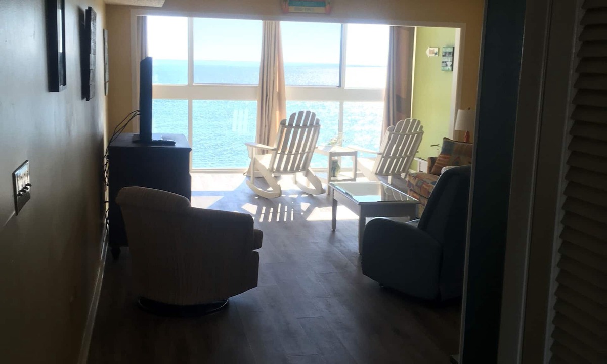 Gulf Shores Condo | Edgewater West 84 — Oceanfront Condo steps from the beach!