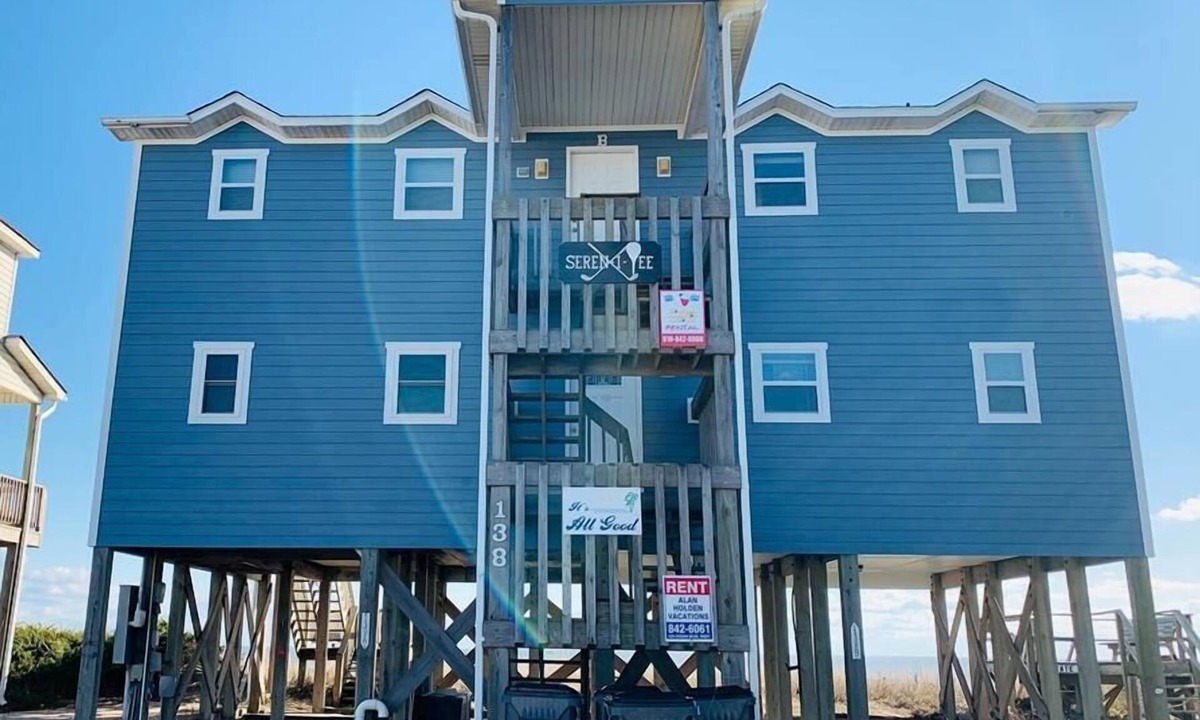 Holden Beach House | Experience oceanfront living at Serenitee - 138B Ocean Blvd E, Holden Beach.