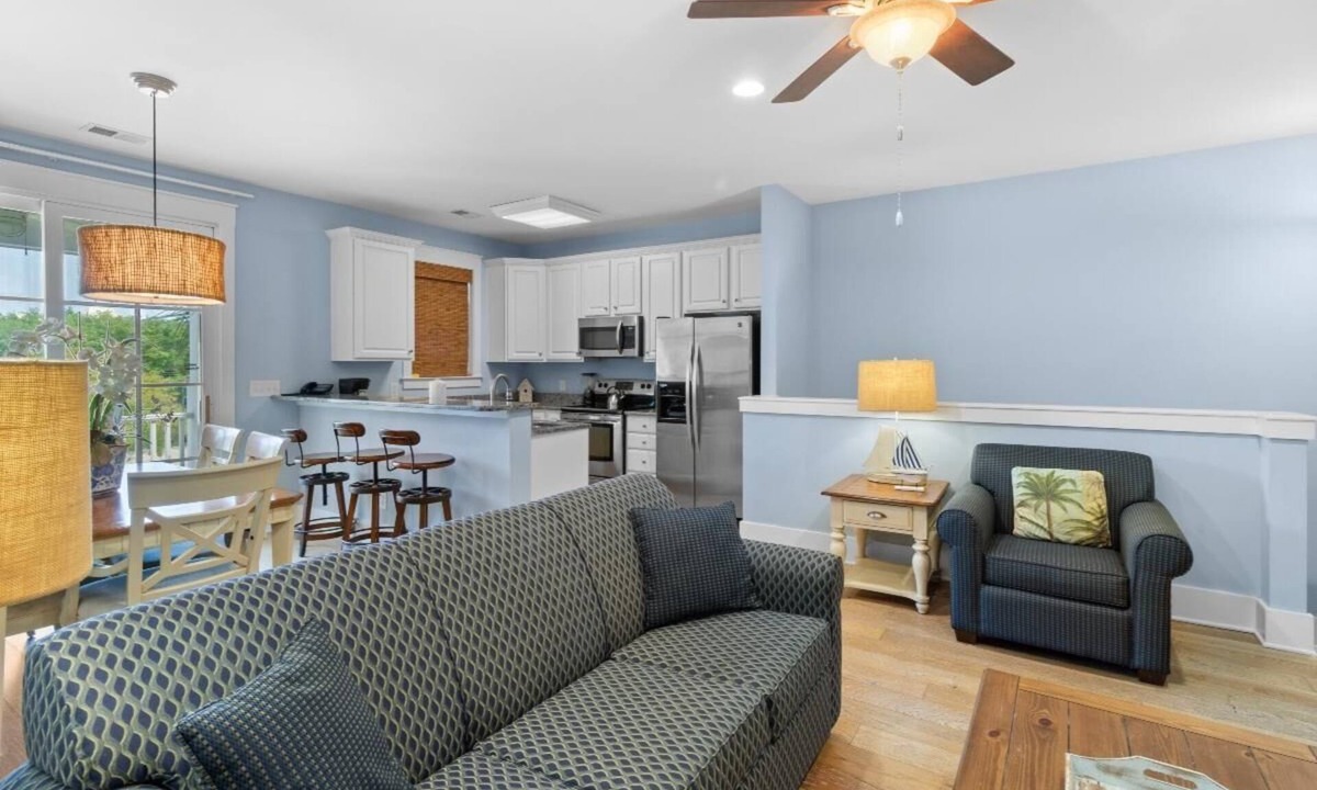 Windy Hill Condo | Experience Scenic Serenity: 2 Bedroom Townhome