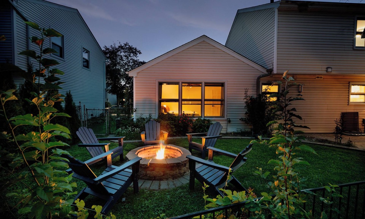 Wasco House | Kid-Friendly Stylish 4BR Retreat: Game Room, Pergola, Fire Pit, Yard & WFH Desk!