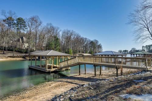 Terrell House | Lake Norman Retreat with Dock, Game Room and Hot Tub