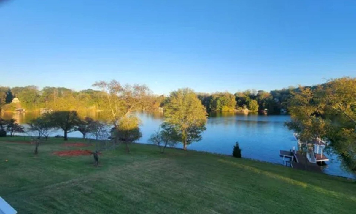 Goodview House | Lakefront Escape: hot tub, endless views, deep water dock, gentle walk to water