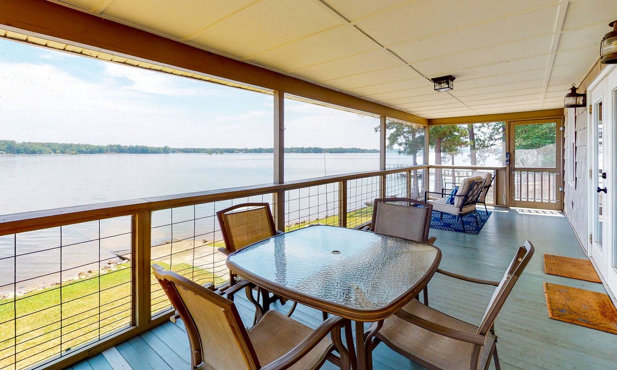Prosperity House | Lakefront home on large lot with dock, boat ramp, & gorgeous views
