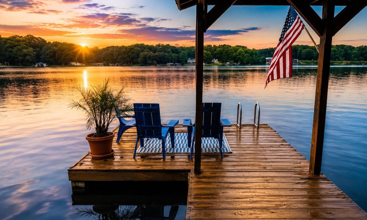 Bracey House | Lakefront with Private Dock, Hot Tub, Firepit, Kayaks, Game Room, Pet Friendly