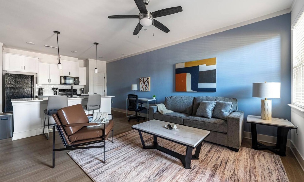 Asheville Apartment | Landing | Modern 1BD, Gym, Clubhouse