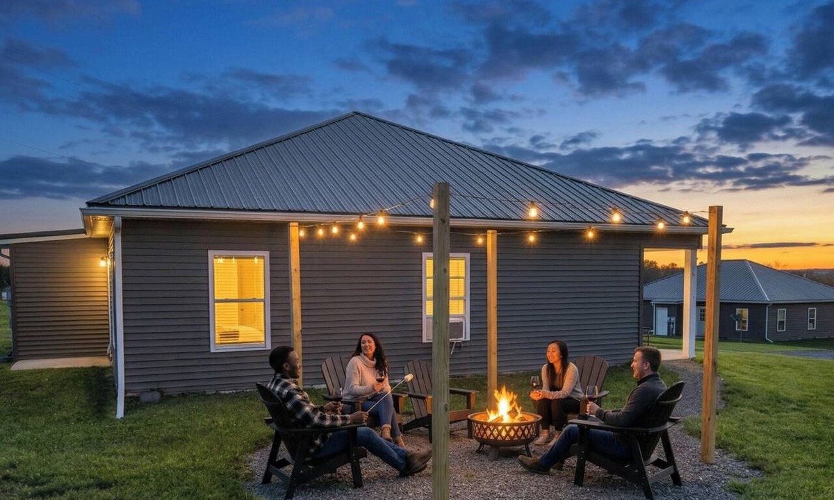 Lodi House | Last Light | Wine Cellar | Wine Trail | Firepit