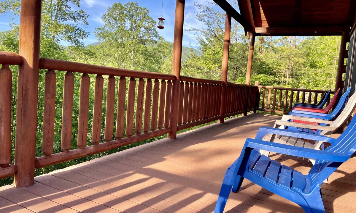 Whittier Cabin | Log home nestled in the Smoky Mountains.
