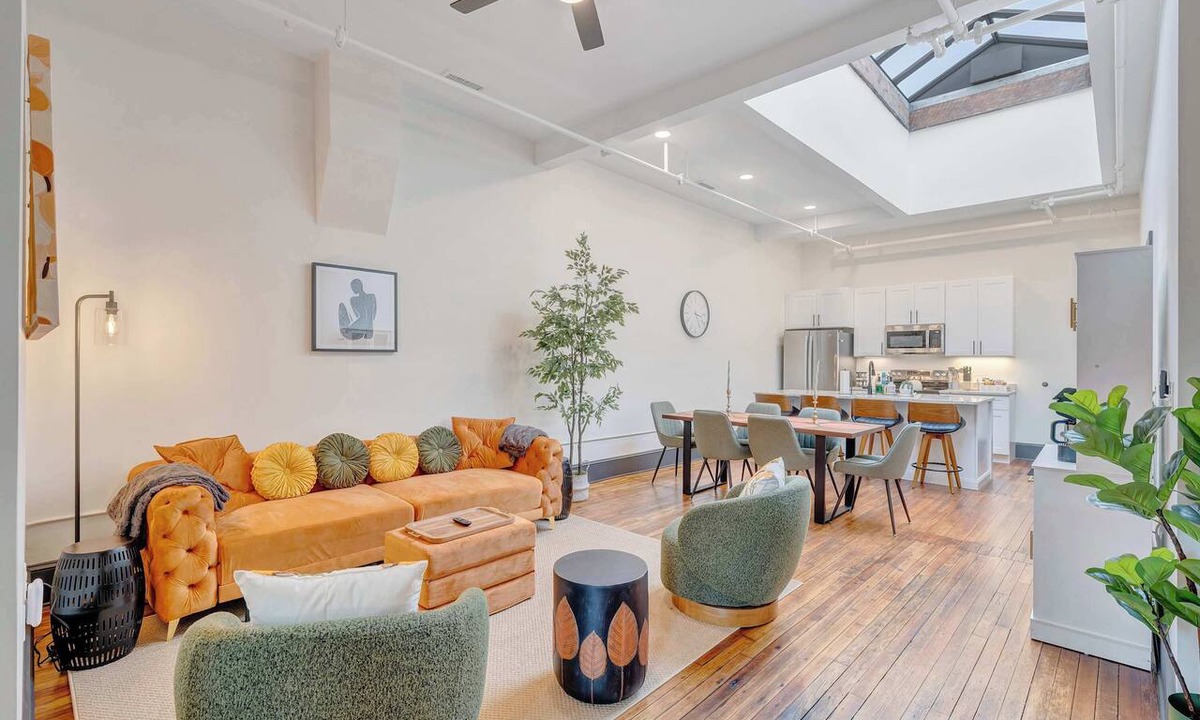 Roanoke Apartment | Marigold Loft - Sunlit Luxury Near Shops & Eats