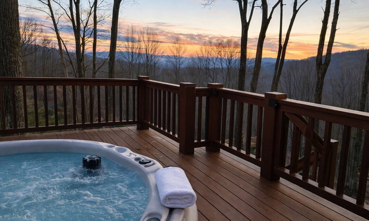 Clyde Cabin | Modern Mountain Cabin w/Hot Tub, Scenic Views & Peaceful Privacy