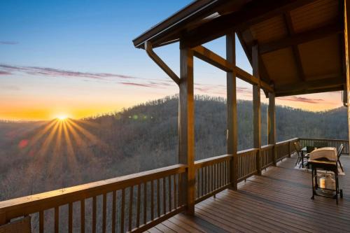 Sylva House | Mountain View C - Mountain Stay, King Suite, Fireplace, and Mountain Views
