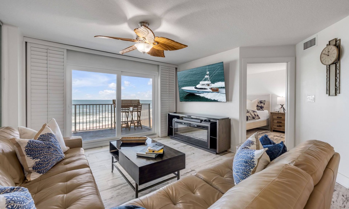 Seawinds Condo Condo | NEW listing! Direct Oceanfront 2/2 | Fully Updated | Heated Pool & Garage Parking