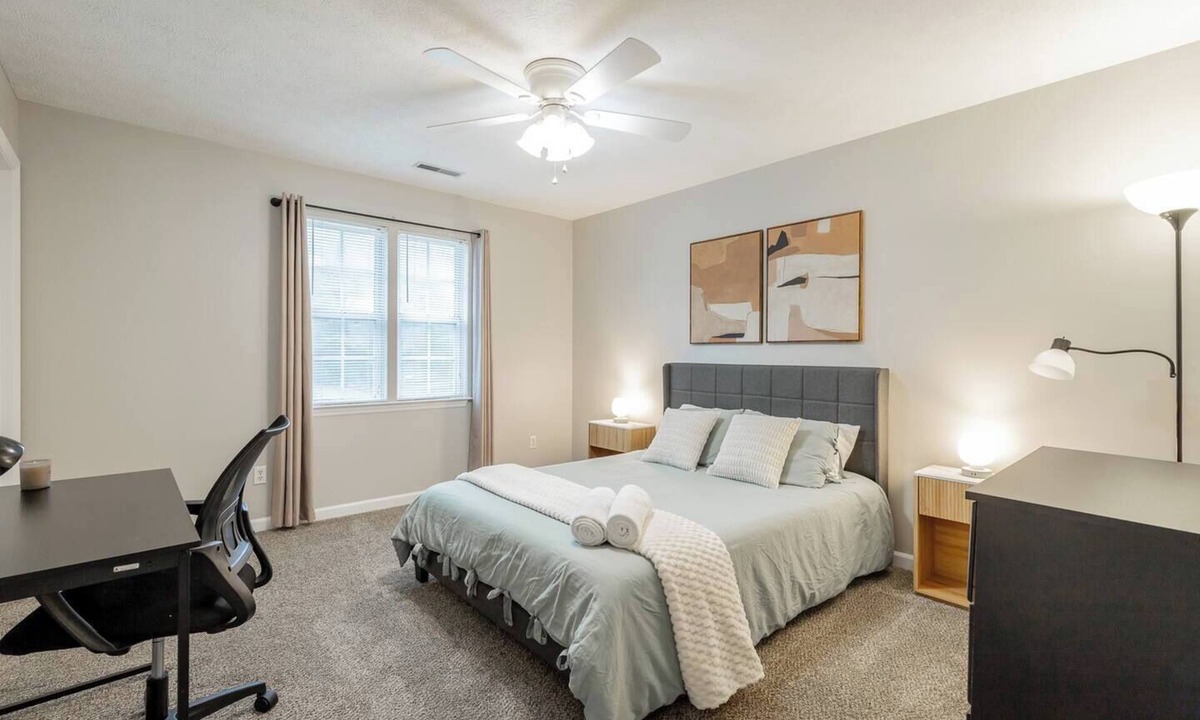 Lupton City House | Newly renovated home, across the street from a vibrant, peaceful state nature park!