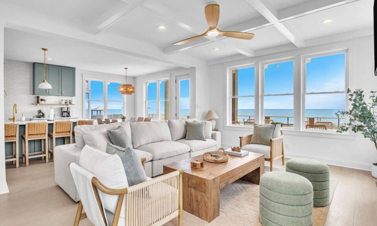 North Topsail Beach House | Oceanfront Luxury | 4BR w/Elevator sleeps 12