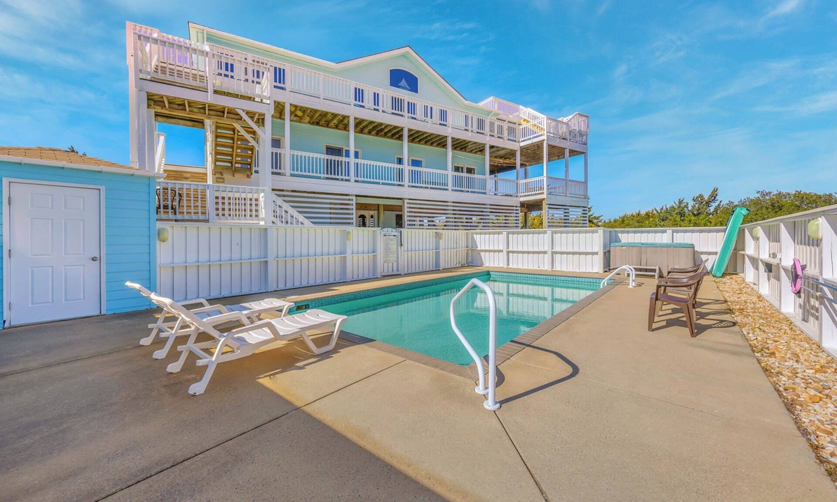 Farrow Shores House | Oceanside Dog Friendly Home w/Private Pool, Elevator, Hot Tub, Shuffleboard