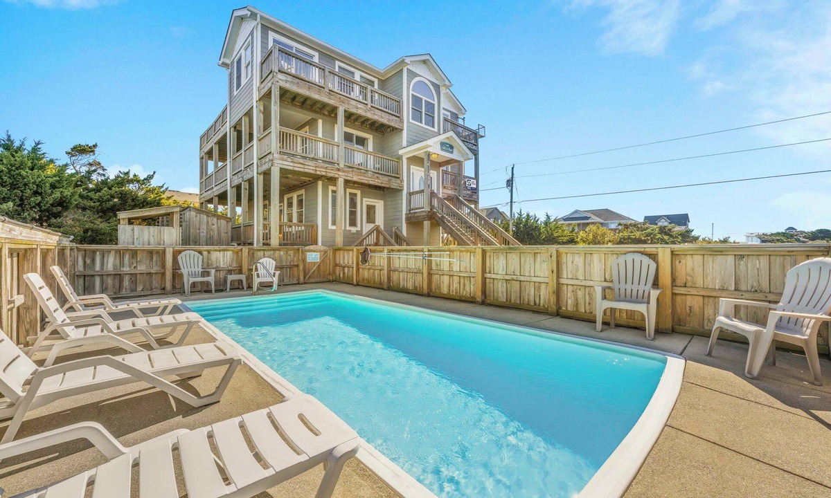 Rodanthe House | Oceanside, Dog Friendly Home in Rodanthe with Pool and Hot Tub