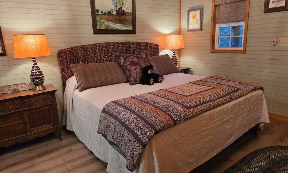 Jamestown Apartment | Private romantic Tiny Home King bed Jamestown