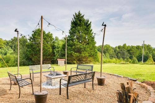 Mill Spring House | Relax Fireside! Home < 1 Mi to Tryon International