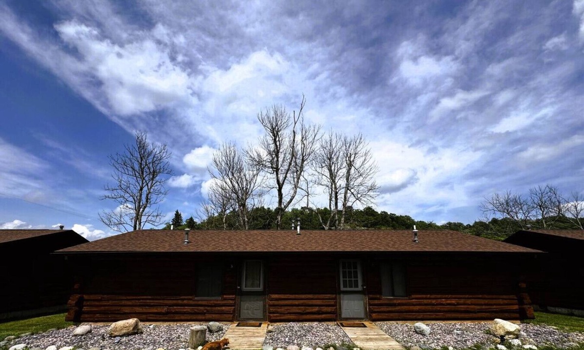 Crystal Falls Cabin | Riverfront Cabin #3.