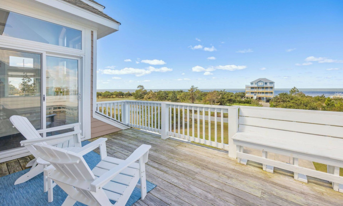 Wind Over Waves House | Semi-Soundfront Dog Friendly w/Pool, Hot Tub, Elevator, Community Boat Ramp