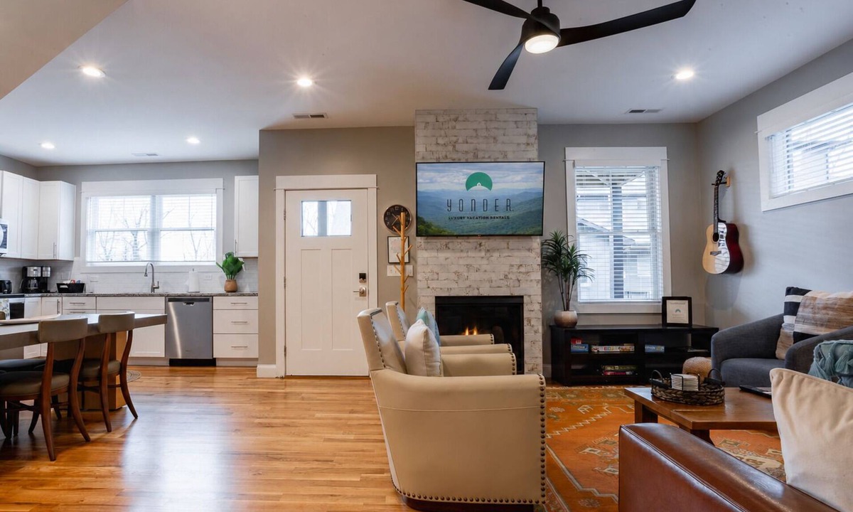 Woodfin Villa | Southbound | Pet Friendly Luxury Asheville Villa with Hot Tub & EV Charger
