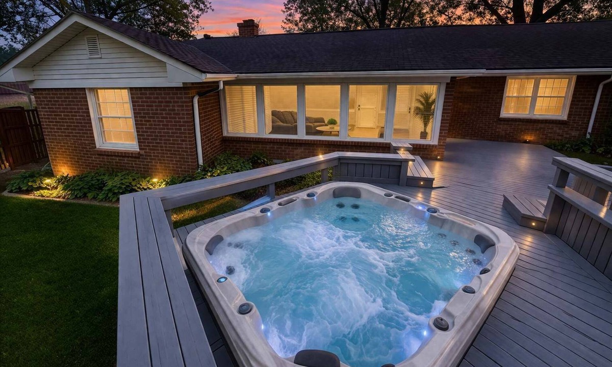 Ivy Hills House | Spacious Ivy Hills Home | Hot Tub Fenced Yard