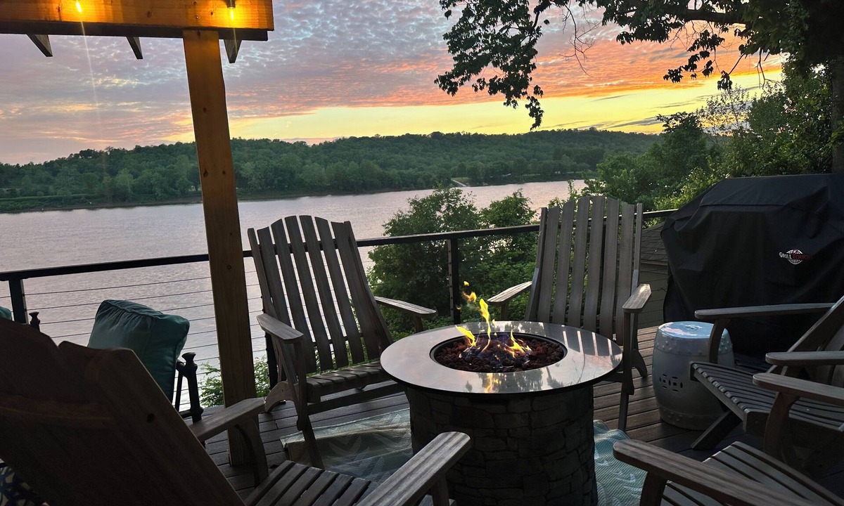 New Richmond House | Spectacular views and located minutes from Riverbend Music Center.