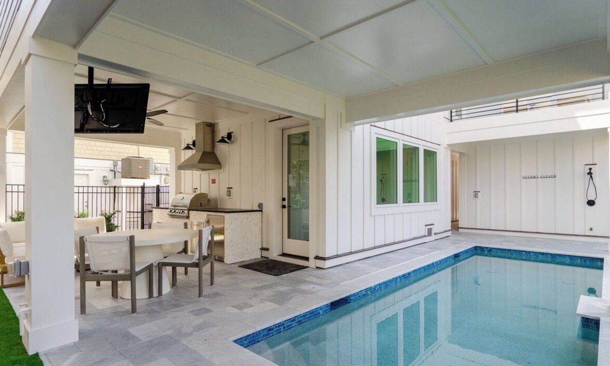 Wrightsville Beach House | Stunning Custom Home with Pool & Rooftop Deck